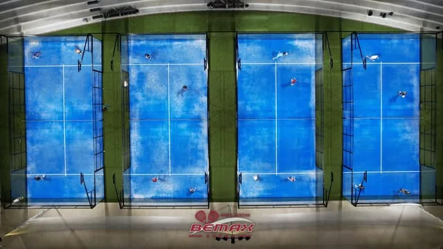 Padel Bemax Arena — tereni iz vazduha