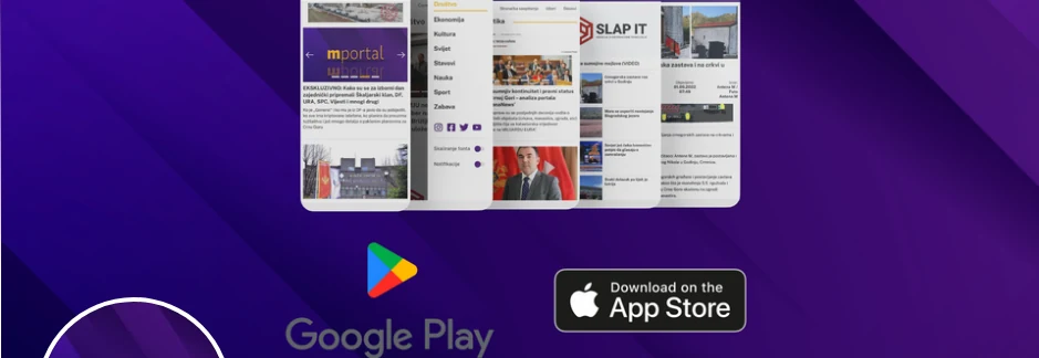 M portal — naslovna Facebook stranica sa web portalom i mobilnim aplikacijama