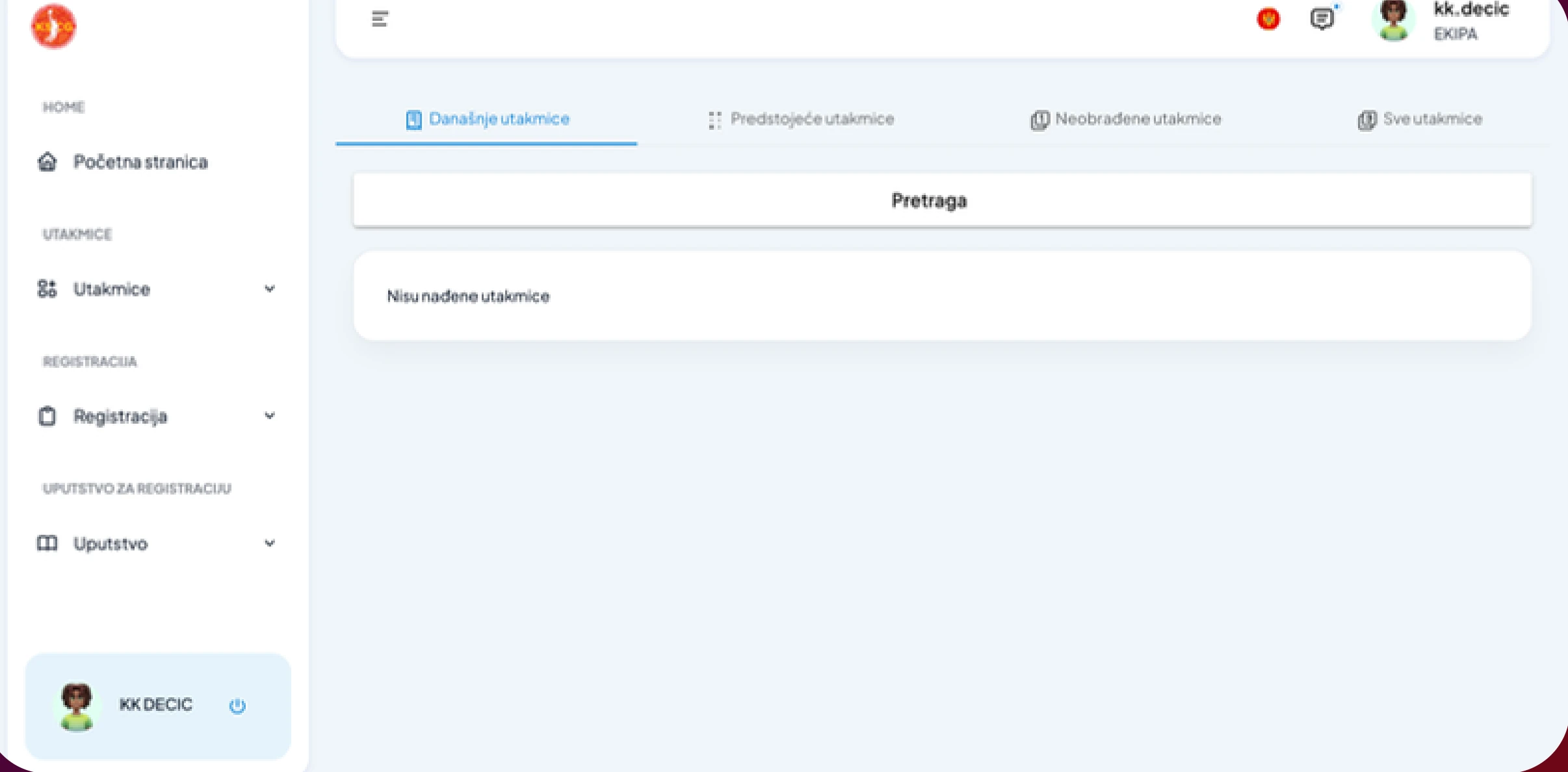 E-KSCG — platforma Košarkaškog saveza Crne Gore