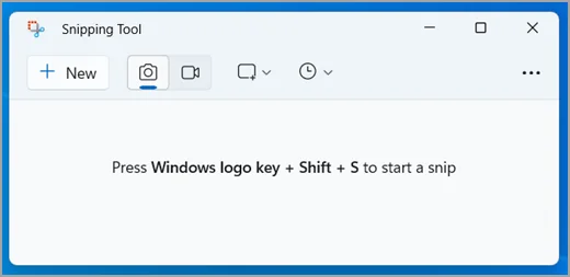 Alat za isječke (Snipping Tool) — prečica Windows + Shift + S